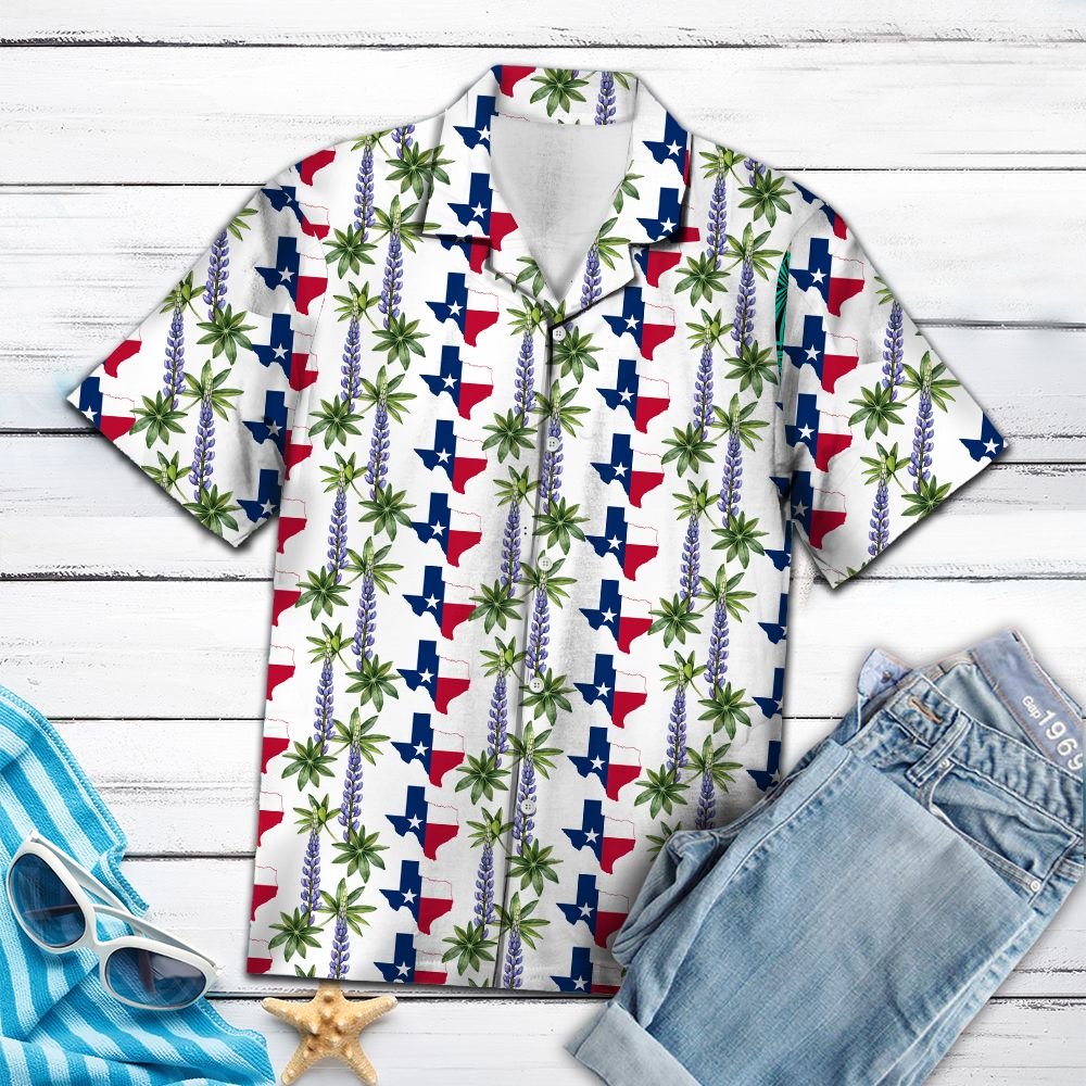 Texas Bluebonnet T0607 - Hawaii Shirt