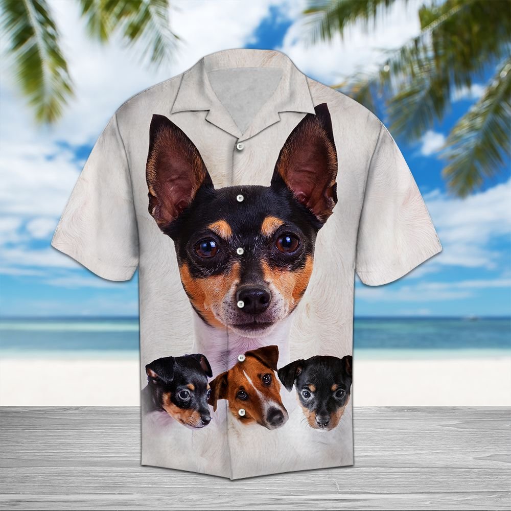 Toy Fox Terrier Great D0607 - Hawaii Shirt