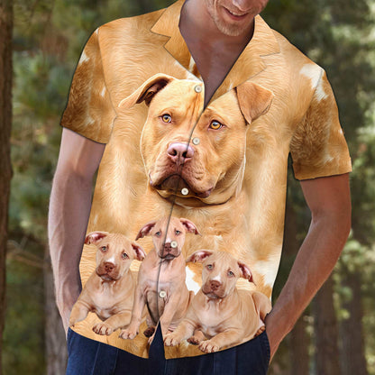 American Pit Bull Terrier Great D0607 - Hawaii Shirt