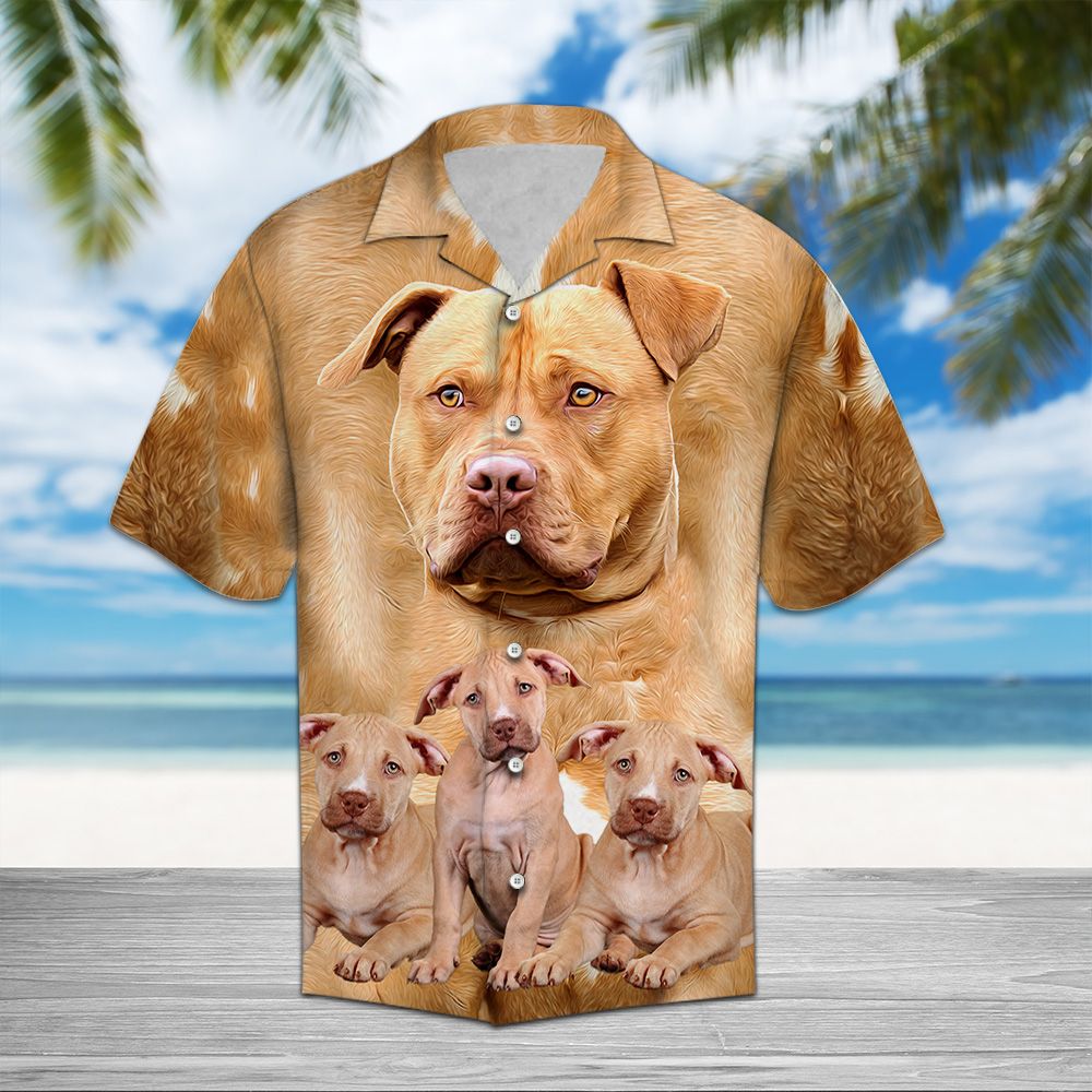 American Pit Bull Terrier Great D0607 - Hawaii Shirt