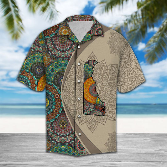 Delaware Mandala H67001 - Hawaii Shirt