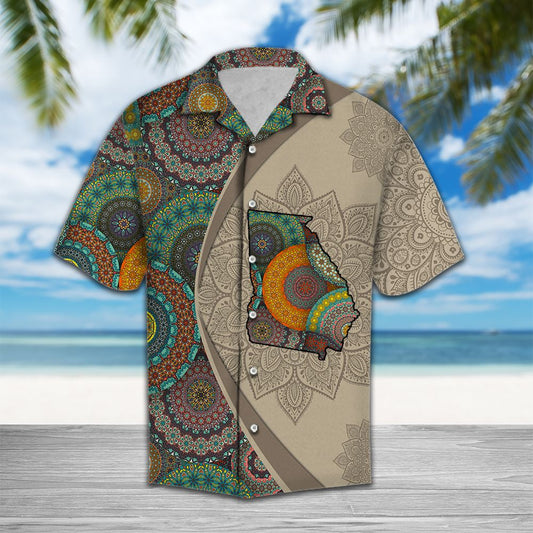 Georgia Mandala H67002 - Hawaii Shirt