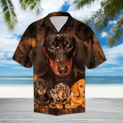 Dachshund Great D0607 - Hawaii Shirt