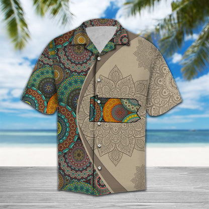 Pennsylvania Mandala H67006 - Hawaii Shirt