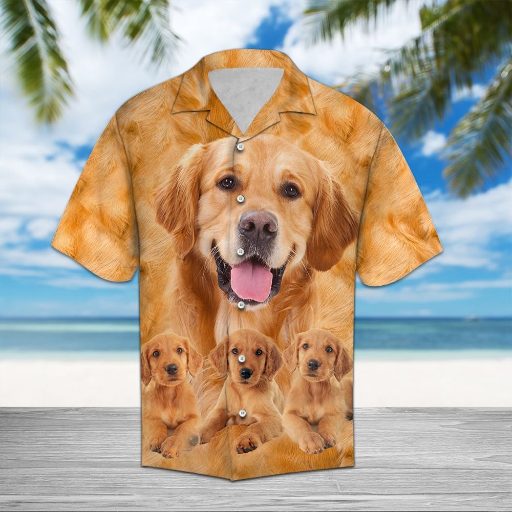 Golden Retriever Great D0607 - Hawaii Shirt