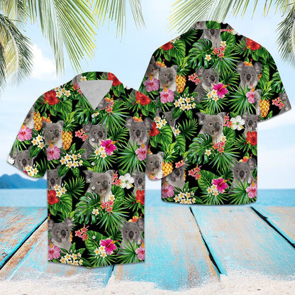 Koala Pineapple Tropical T0607 - Hawaii Shirt