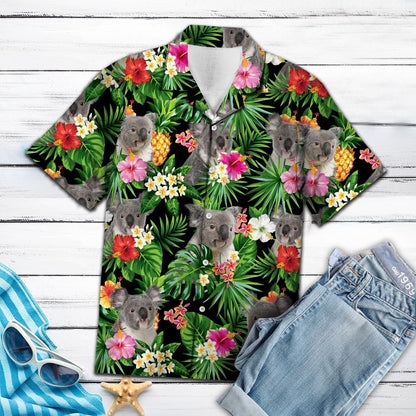 Koala Pineapple Tropical T0607 - Hawaii Shirt