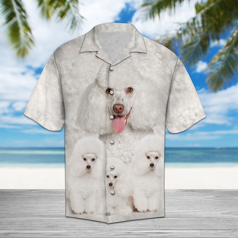Poodle Great D0607 - Hawaii Shirt