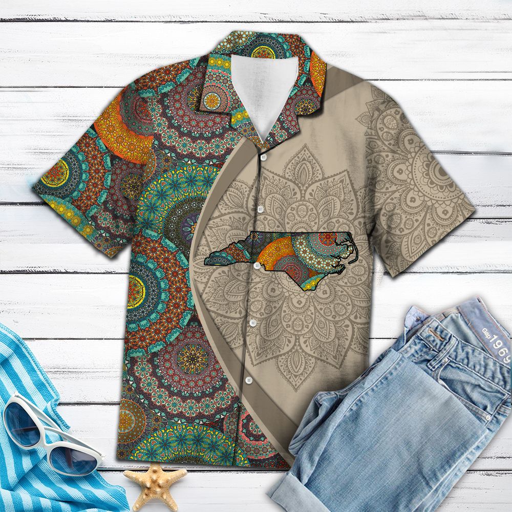 North Carolina Mandala H67054 - Hawaii Shirt