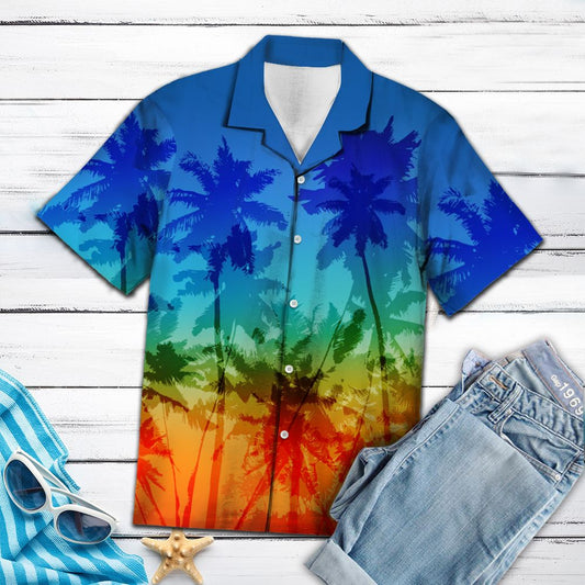 LGBT Coconut Palm T0607 - Hawaii Shirt