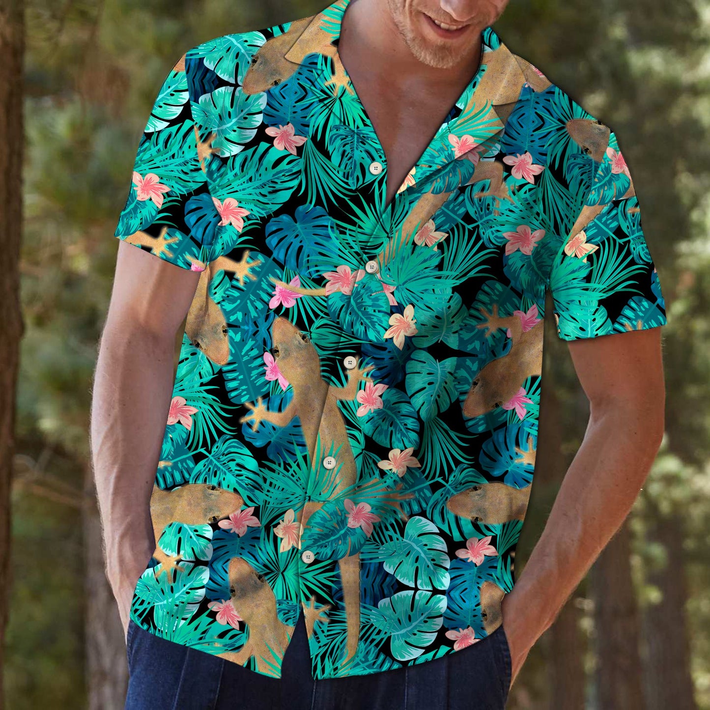 Gecko Tropical T0607 - Hawaii Shirt