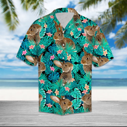 Rabbit Tropical T0607 - Hawaii Shirt