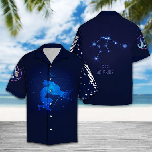 Aquarius Horoscope H67070 - Hawaii Shirt