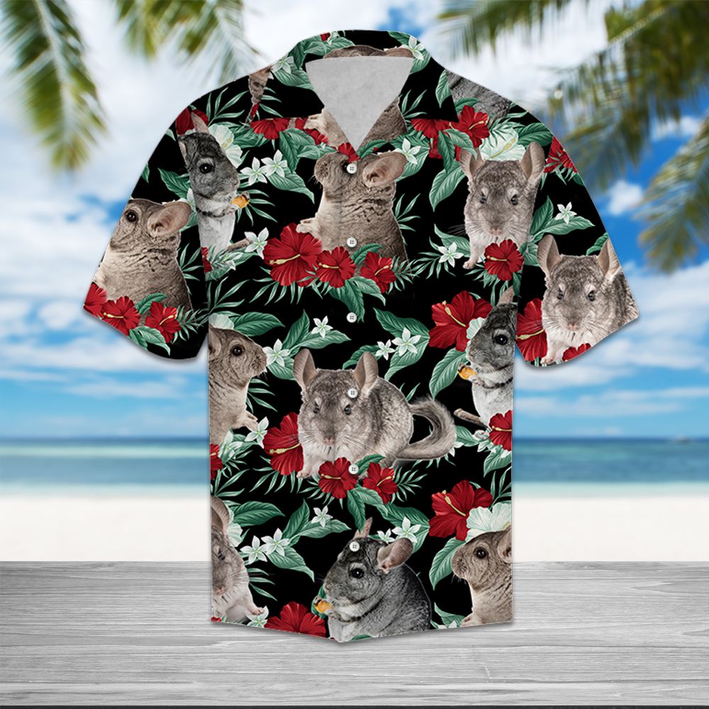 Chinchillas Vintage Flower T0607 - Hawaii Shirt