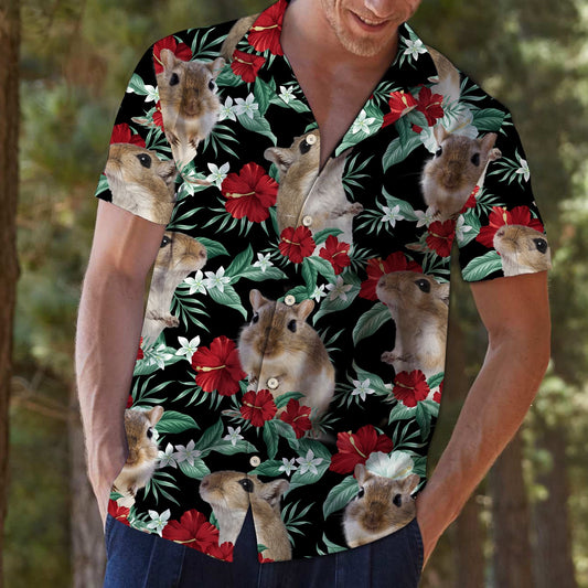 Gerbils Vintage Flower T0607 - Hawaii Shirt