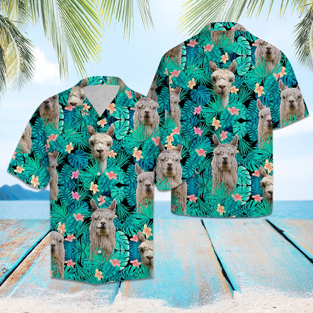 Alpacas Tropical T0707 - Hawaii Shirt