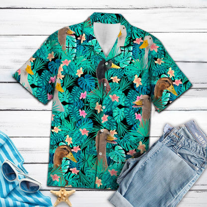 Duck Tropical T0707 - Hawaii Shirt