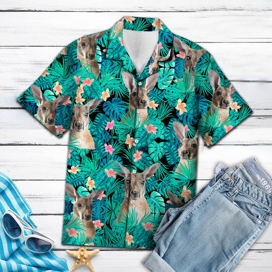 Kangaroo Tropical T0707 - Hawaii Shirt