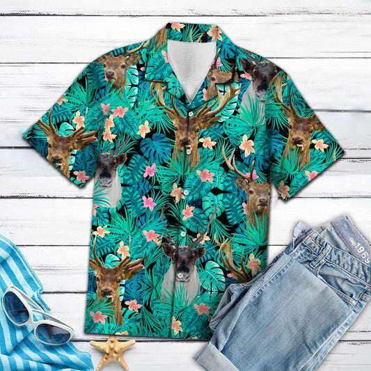 Reindeer Tropical T0707 - Hawaii Shirt