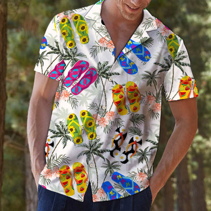 Flip Flop Tropical Vintage T0707 - Hawaii Shirt