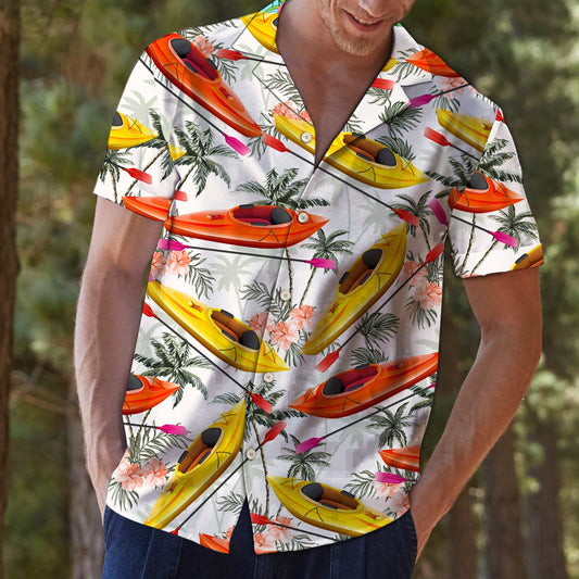 Kayak Tropical Vintage T0707 - Hawaii Shirt