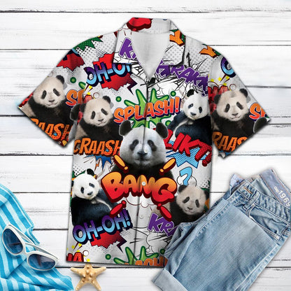 Panda Pop Art T0707 - Hawaii Shirt