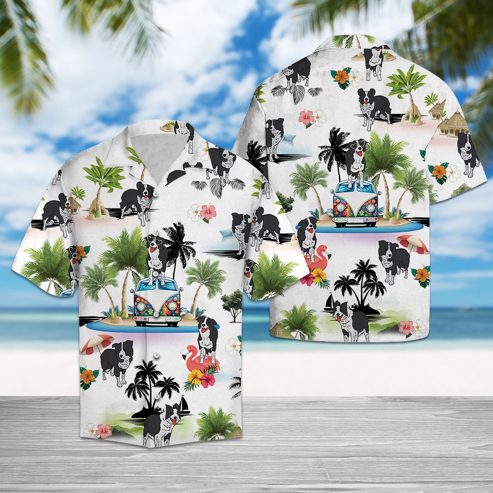 Border Collie Vacation G5707 - Hawaii Shirt