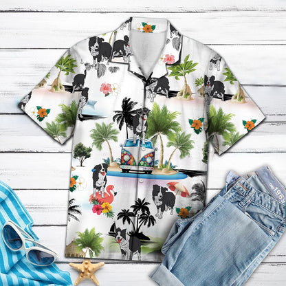 Border Collie Vacation G5707 - Hawaii Shirt