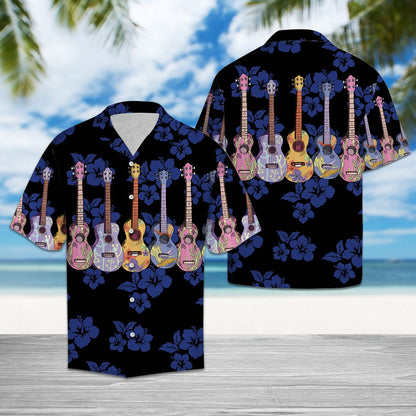 Colorful Ukulele For Vacation G5707 - Hawaii Shirt