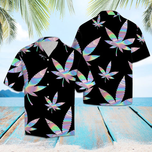 Weed Hologram G5707 - Hawaii Shirt