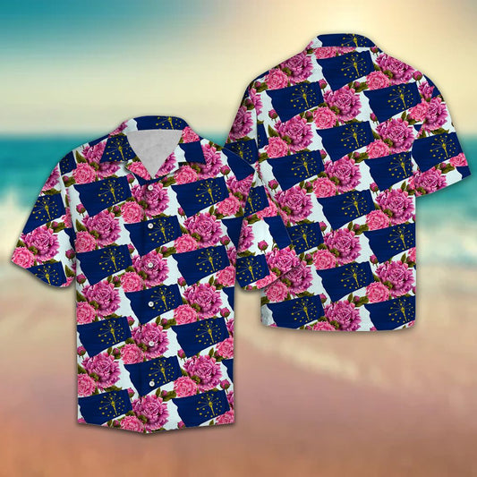 Indiana Peony G5707 - Hawaii Shirt