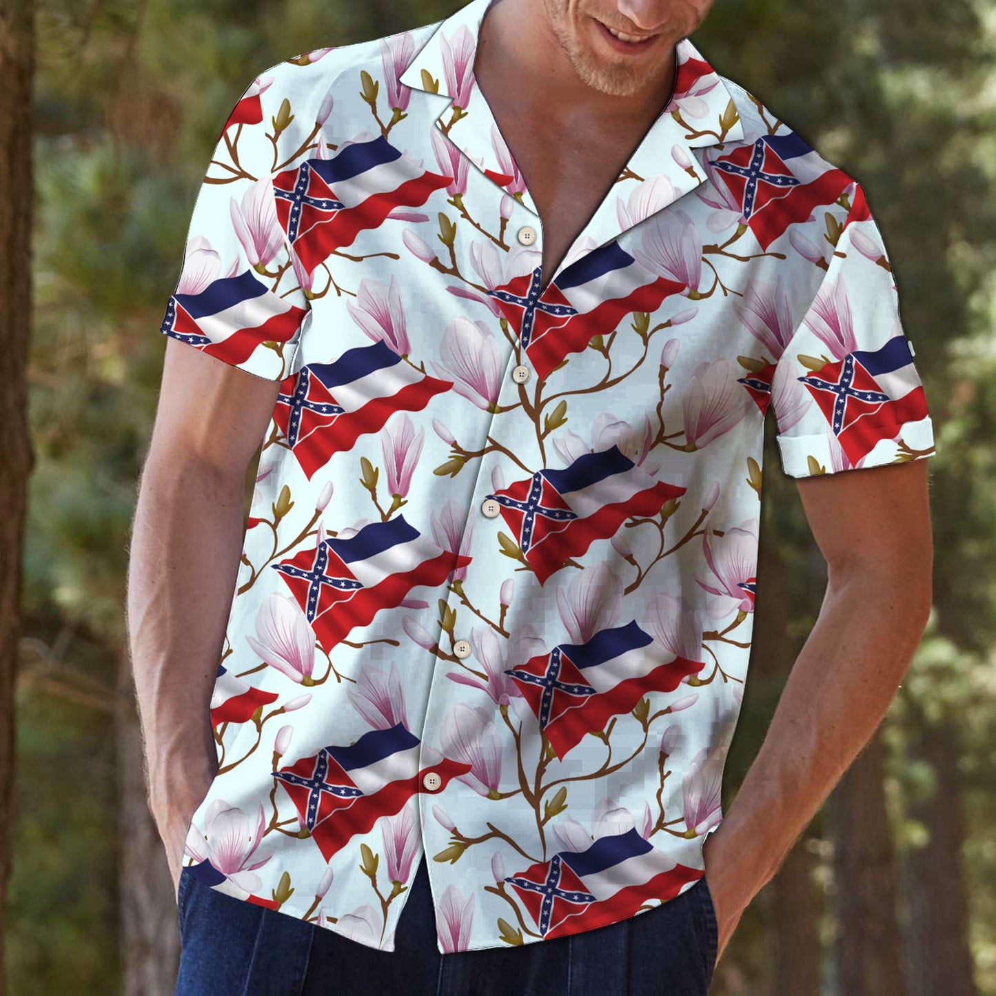 Mississippi Magnolia G5707 - Hawaii Shirt