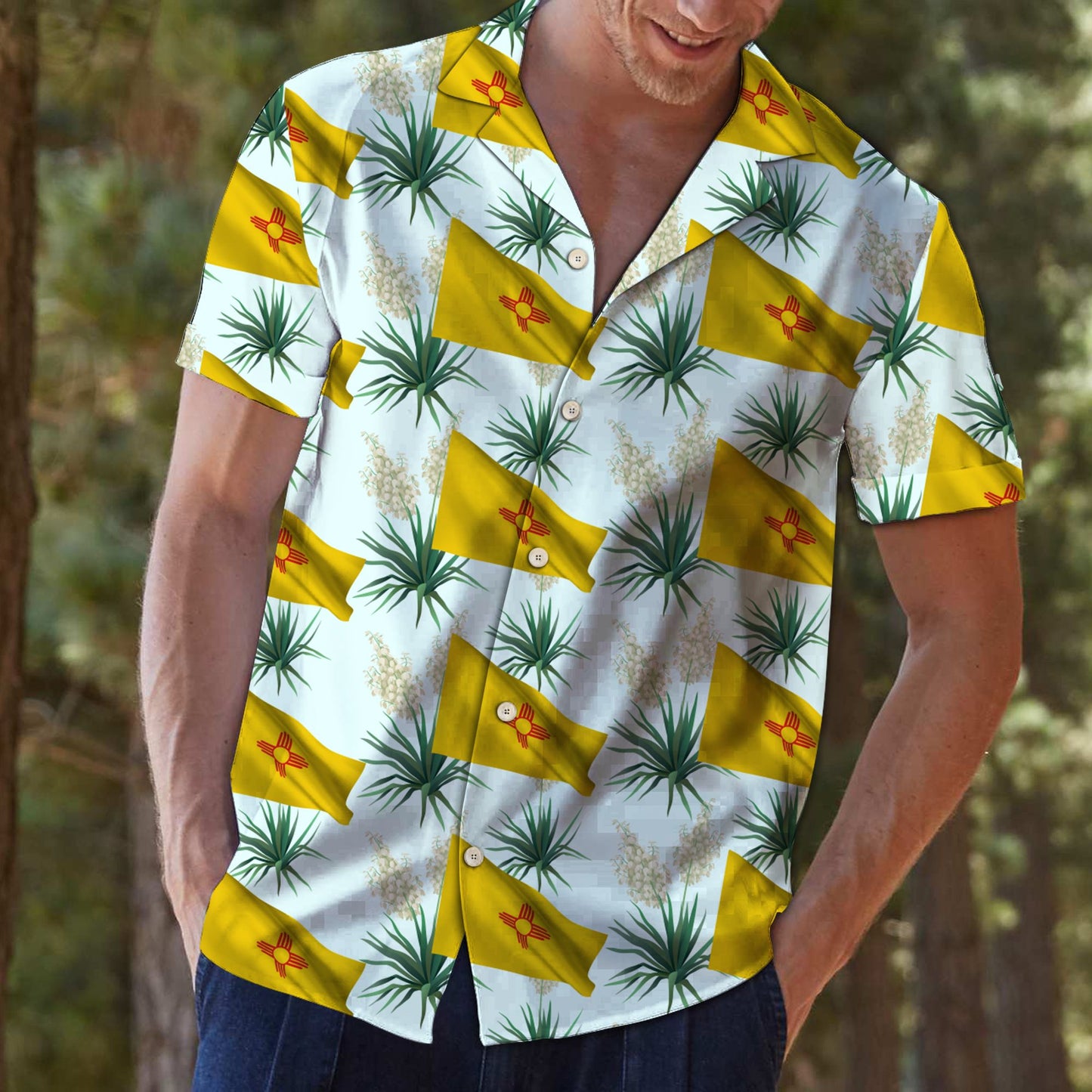 New Mexico Yucca Flower G5707 - Hawaii Shirt