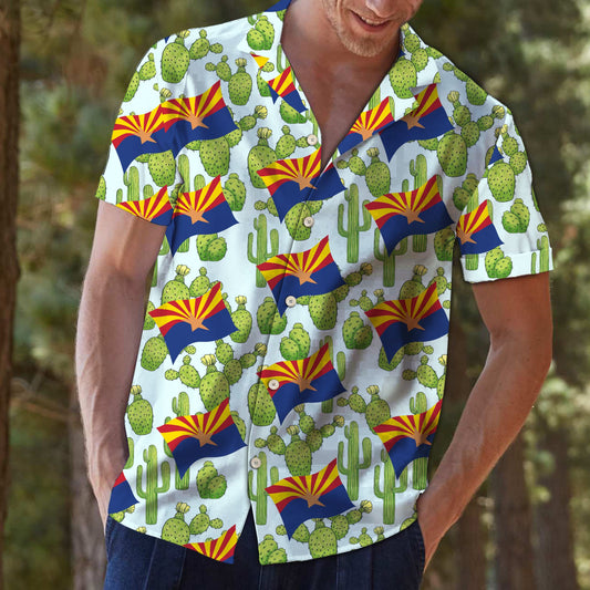 Arizona Saguaro Cactus Blossom G5707 - Hawaii Shirt