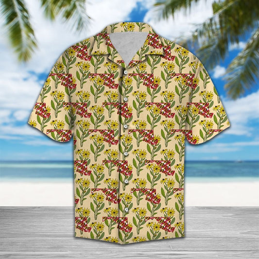 Maryland Black-Eyed Susan H77011 - Hawaii Shirt