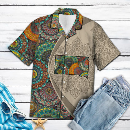 South Dakota Mandala H77051 - Hawaii Shirt