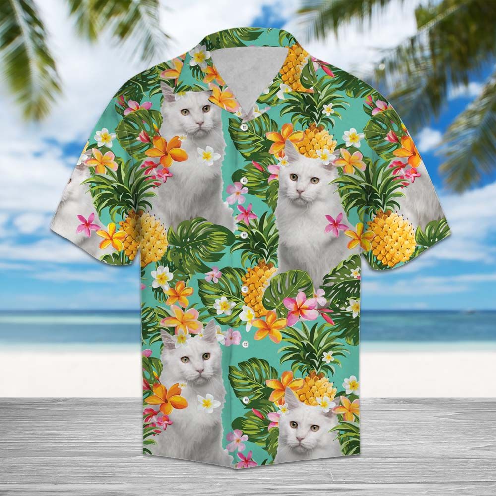 Tropical Pineapple Turkish Angora H77030 - Hawaii Shirt
