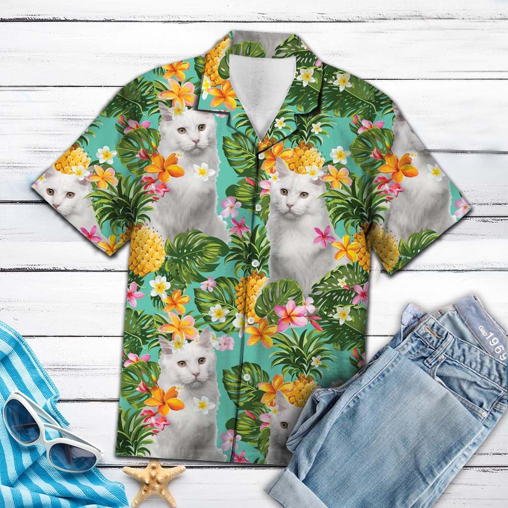 Tropical Pineapple Turkish Angora H77030 - Hawaii Shirt