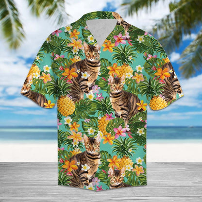 Tropical Pineapple Toyger H77032 - Hawaii Shirt