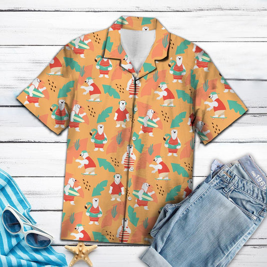 Polar Bear Summer Beach T0707 - Hawaii Shirt