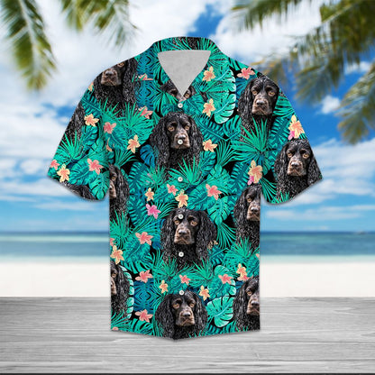 Boykin Spaniel Tropical T0807 - Hawaii Shirt