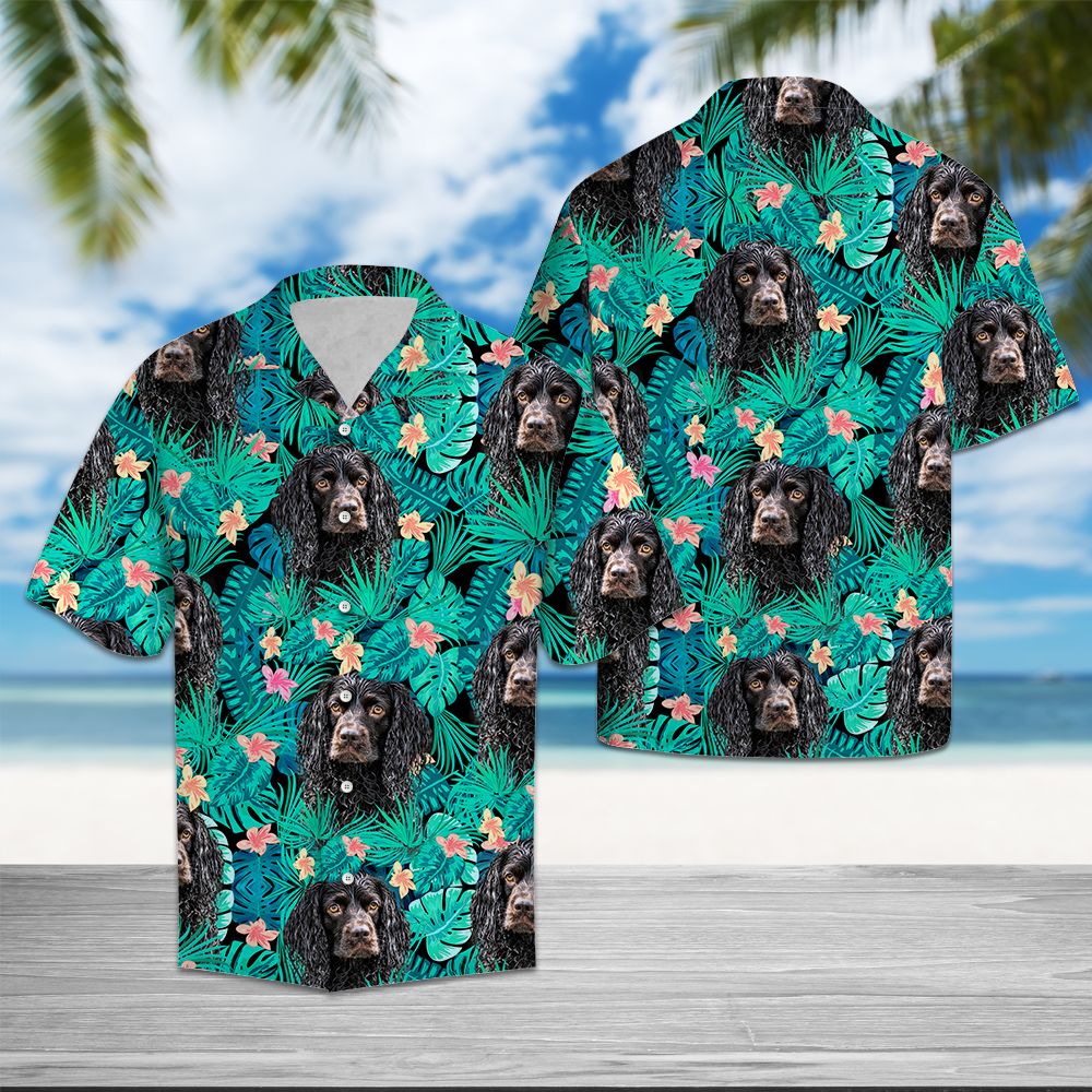 Boykin Spaniel Tropical T0807 - Hawaii Shirt
