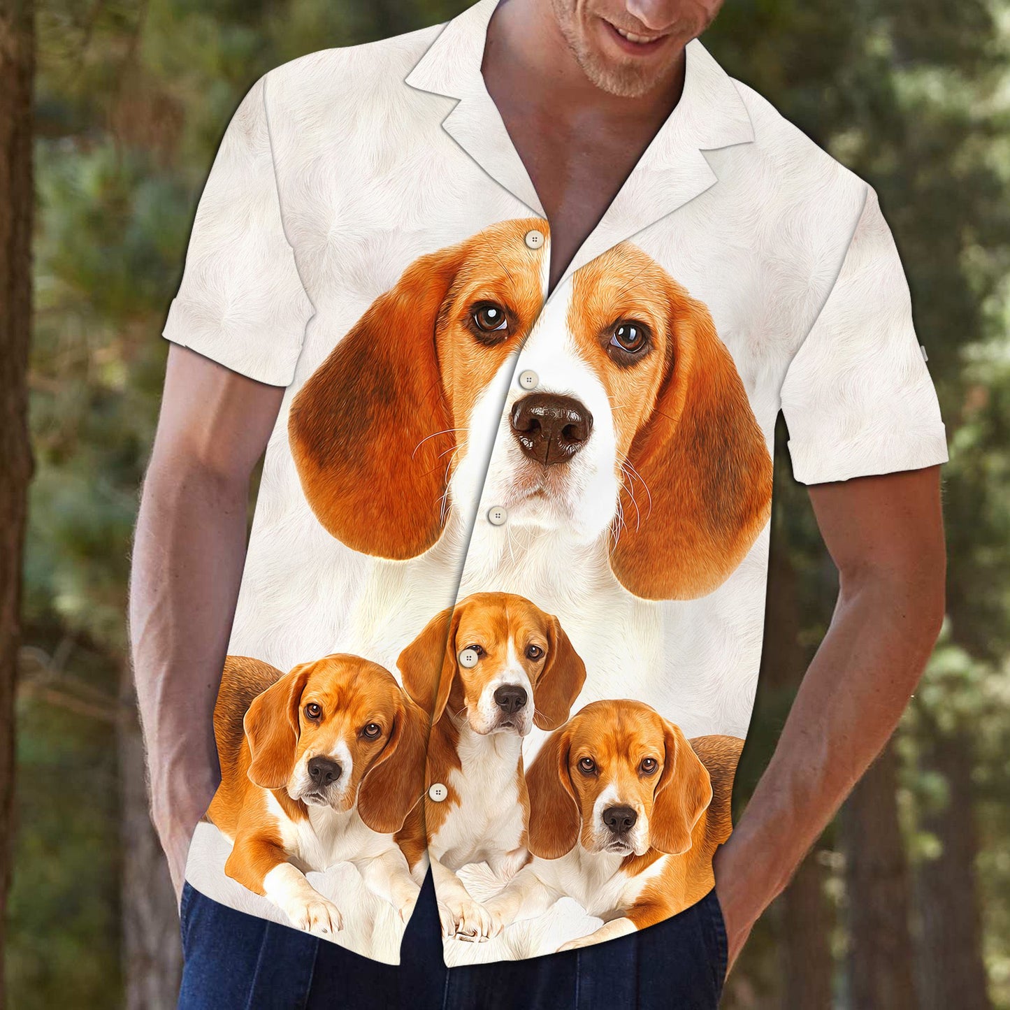 Beagle Great D0807 - Hawaii Shirt