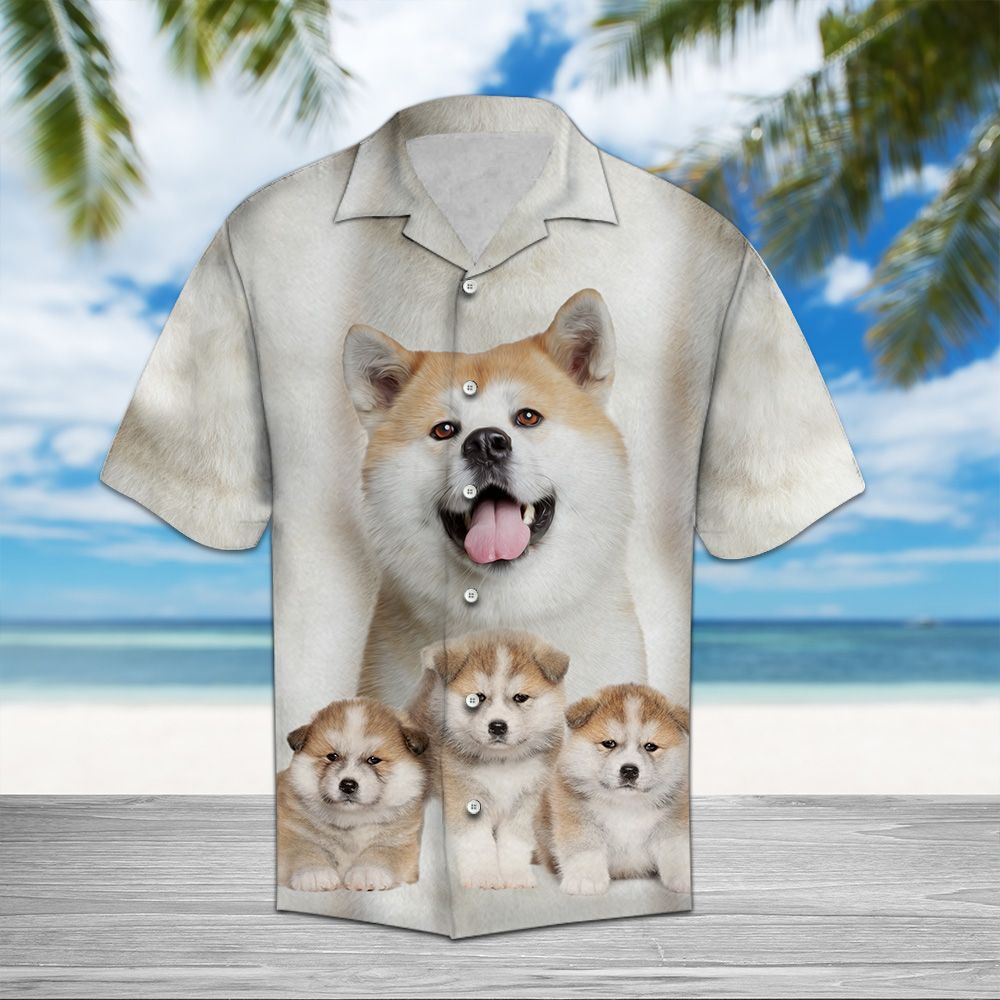 Akita Great D0807 - Hawaii Shirt