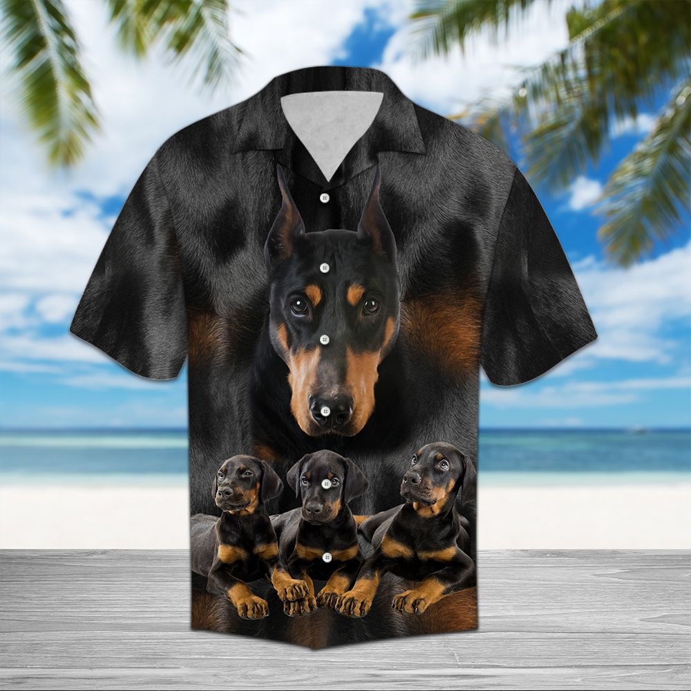 Doberman Pinscher Great D0807 - Hawaii Shirt