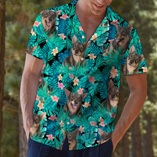 Swedish Vallhund Tropical T0807 - Hawaii Shirt