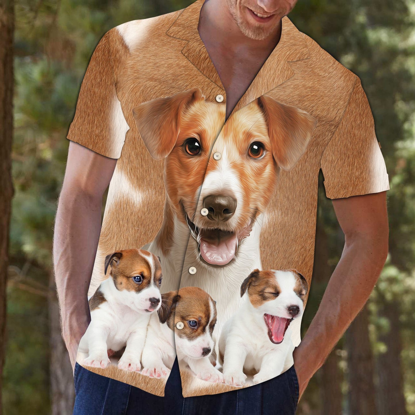 Jack Russell Terrier Great D0807 - Hawaii Shirt