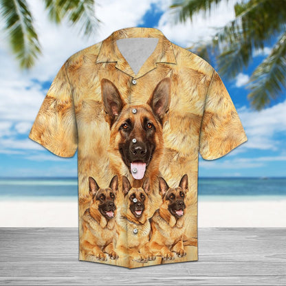 German Shepherd Great D0807 - Hawaii Shirt