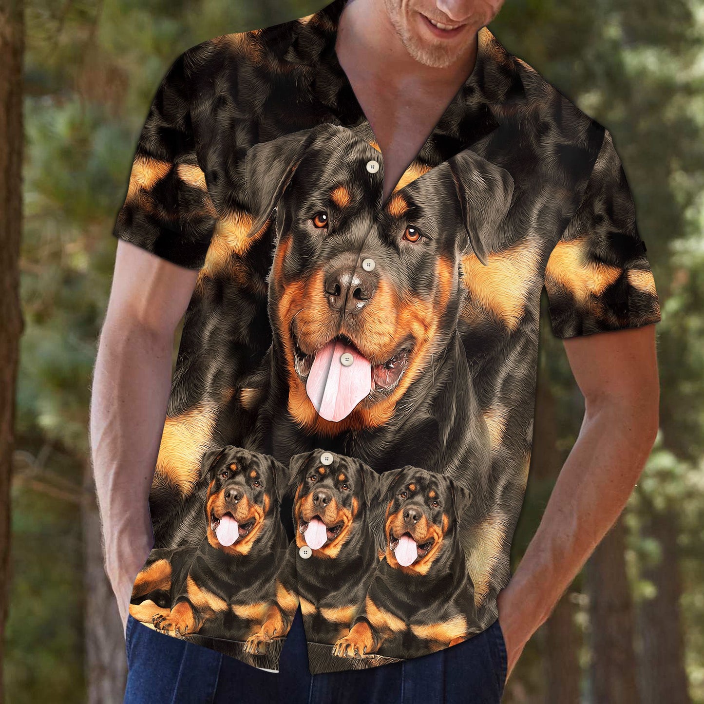 Rottweiler Great D0807 - Hawaii Shirt