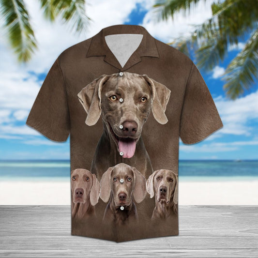 Weimaraner Great D0807 - Hawaii Shirt